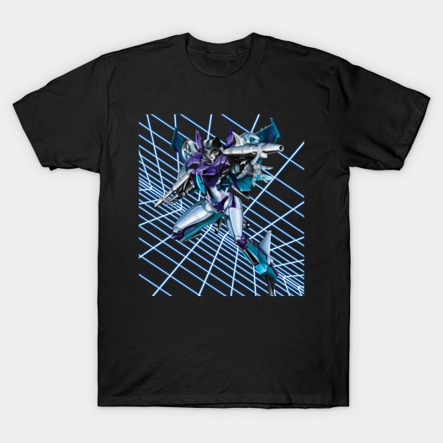 Slipstream Grid T-Shirt by Draconis130